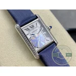 Mother of pearl centre shifting colour beneath the black Roman numerals