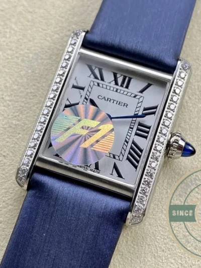 Replica Cartier Tank Must Women Silver 22 mm W4TA0011 - Best Quality Replica Watch