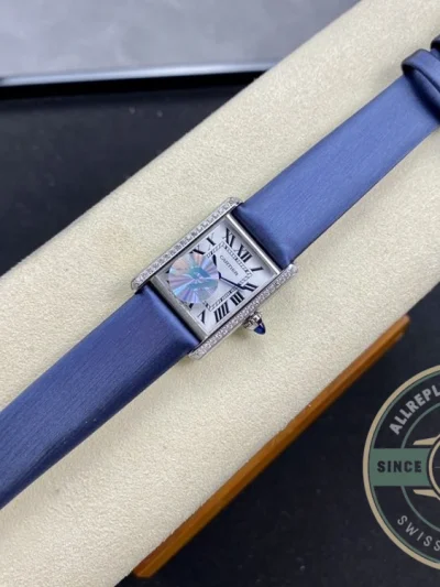 Replica Cartier Tank Must Women Silver 22 mm W4TA0011 - Luxury Replica Watch