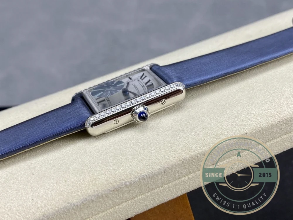 Replica Cartier Tank Must Women Silver 22 mm W4TA0011 - High-Grade Replica Watch