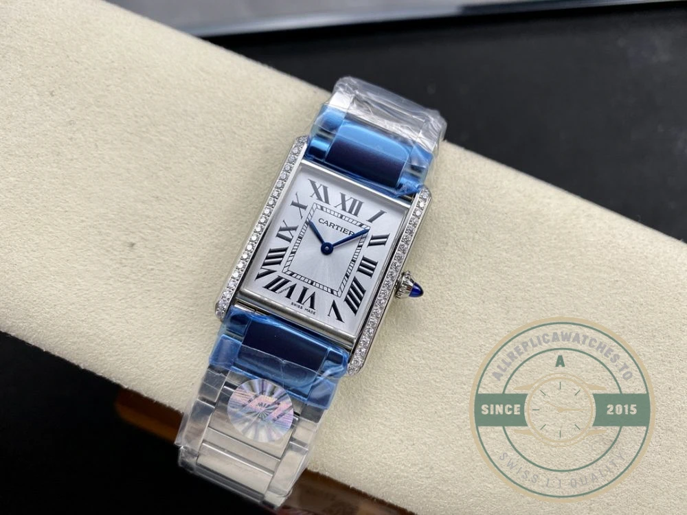 Replica Cartier Tank Must Women Steel Strap 22 mm W4TA0011 - High-Grade Replica Watch