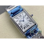 Replica Cartier Tank Must Women Steel Strap 22 mm W4TA0011 - Swiss-Made Clone Watch