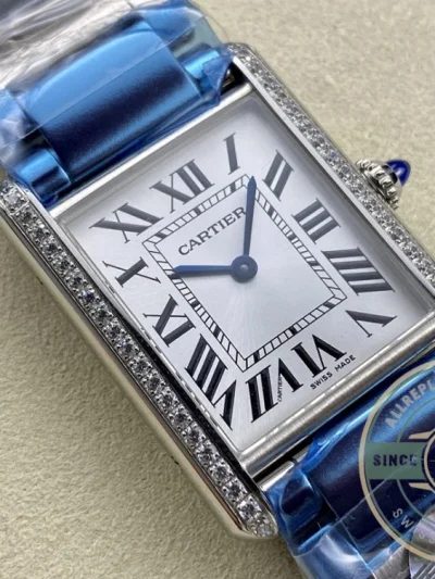 Replica Cartier Tank Must Women Steel Strap 22 mm W4TA0011 - Swiss-Made Clone Watch