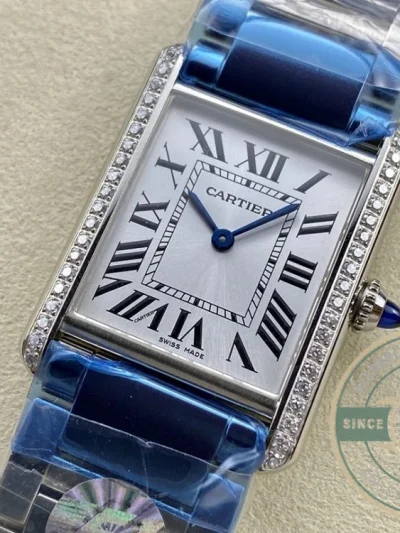 Replica Cartier Tank Must Women Steel Strap 22 mm W4TA0011 - Swiss Movement Replica Watch