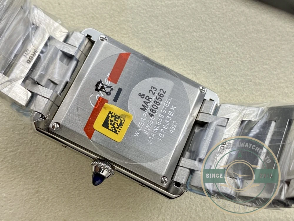 Replica Cartier Tank Must Women Steel Strap 22 mm W4TA0011 - Best Quality Replica Watch