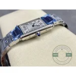 Replica Cartier Tank Must Women Steel Strap 22 mm W4TA0011 - 1:1 Swiss Replica Watch