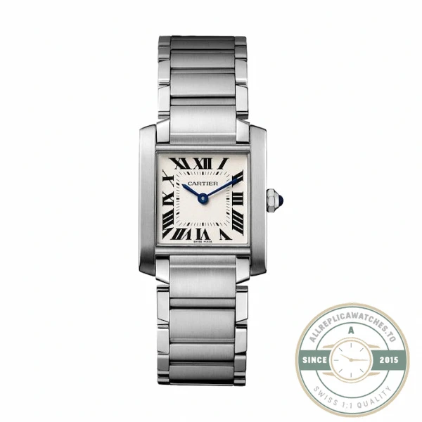Replica Cartier Tank Quartz Silver Stainless Steel 25.5mm WSTA0052 - Affordable Luxury Replica Timepiece