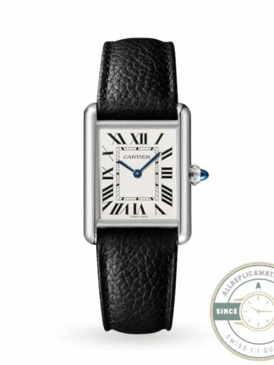 Replica Cartier Tank Silver 22.6 mm WSTA0050 - Best Quality Replica Watch