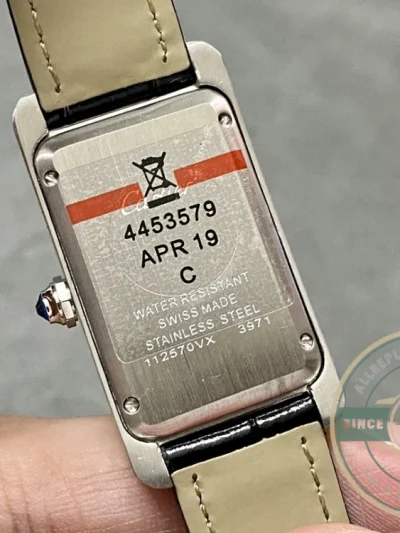Replica Cartier Tank Silver 22.6 mm WSTA0050 - Luxury Replica Watch