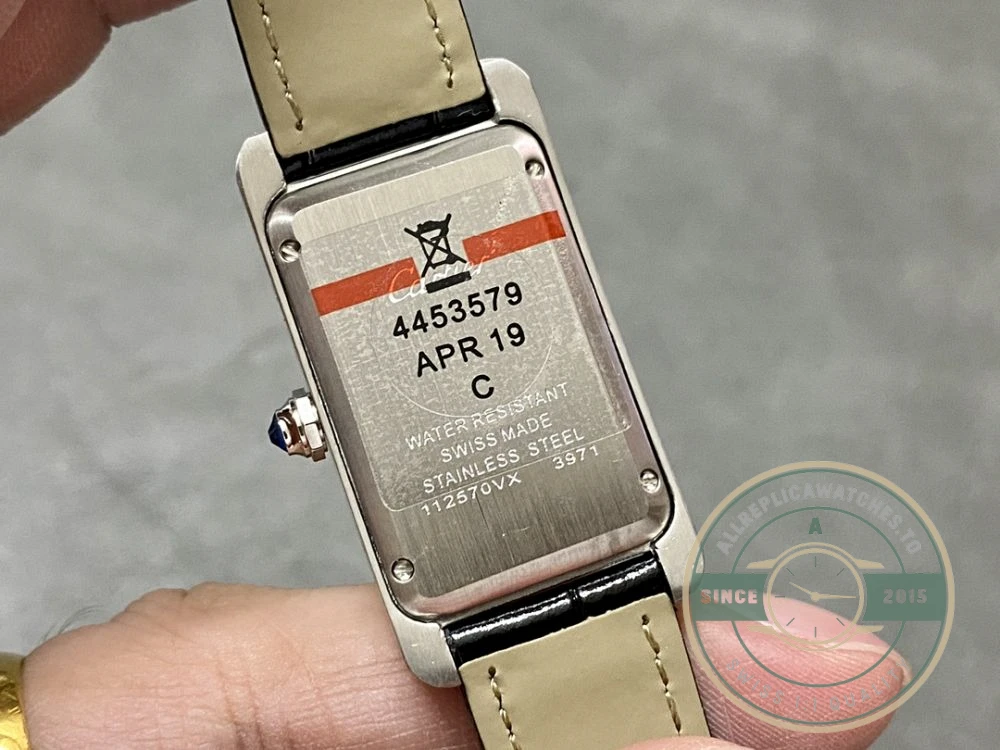 Replica Cartier Tank Silver 22.6 mm WSTA0050 - Luxury Replica Watch