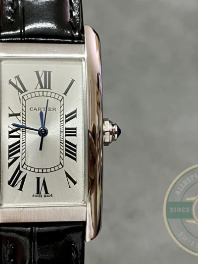 Replica Cartier Tank Silver 22.6 mm WSTA0050 - Affordable Luxury Replica Timepiece