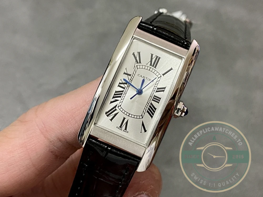 Replica Cartier Tank Silver 22.6 mm WSTA0050 - Affordable Super Clone Watch