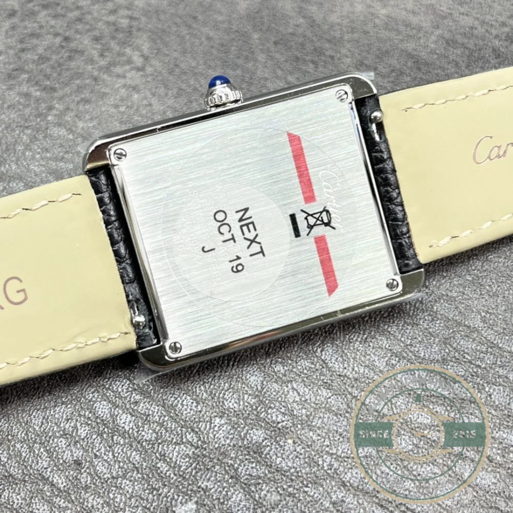 Replica Cartier Tank Silver Calf 27.4mm W5200003 - Swiss Movement Replica Watch