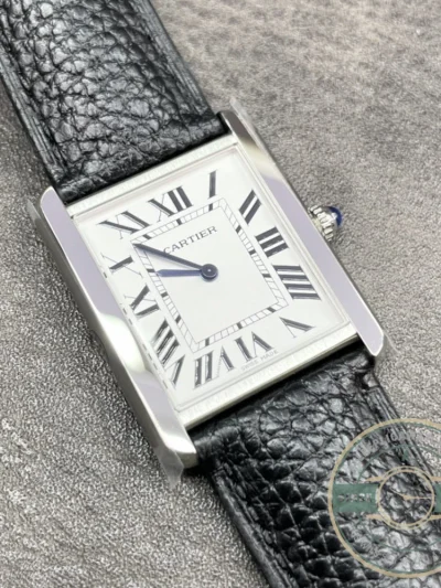 Replica Cartier Tank Silver Calf 27.4mm W5200003 - Affordable Super Clone Watch
