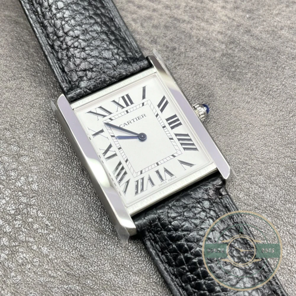 Replica Cartier Tank Silver Calf 27.4mm W5200003 - Affordable Super Clone Watch