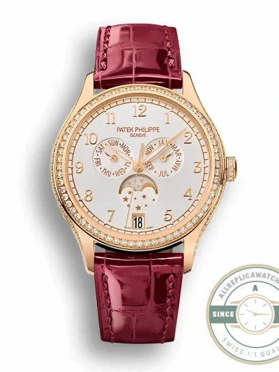 Replica Complications 4947R-001 Patek Philippe ANNUAL CALENDAR, MOON PHASES. 38 mm, Rose gold - Best Quality Replica Watch