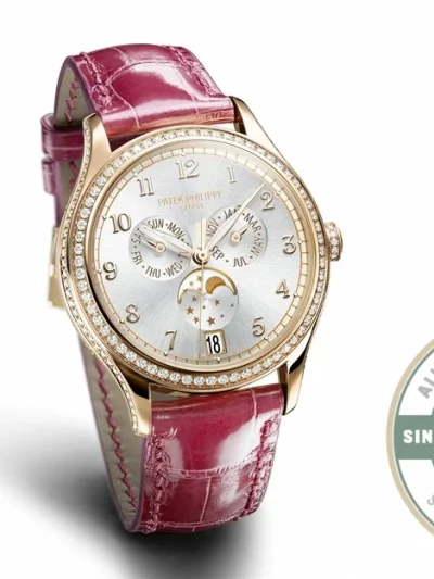 Replica Complications 4947R-001 Patek Philippe ANNUAL CALENDAR, MOON PHASES. 38 mm, Rose gold - Swiss-Made Clone Watch
