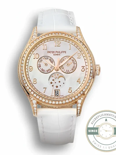 Replica Complications 4948R-001 Patek Philippe ANNUAL CALENDAR, MOON PHASES. 38 mm, Rose gold - 1:1 Swiss Replica Watch
