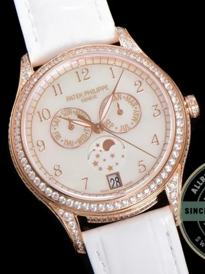 Replica Complications 4948R-001 Patek Philippe ANNUAL CALENDAR, MOON PHASES. 38 mm, Rose gold - Premium Super Clone Watch
