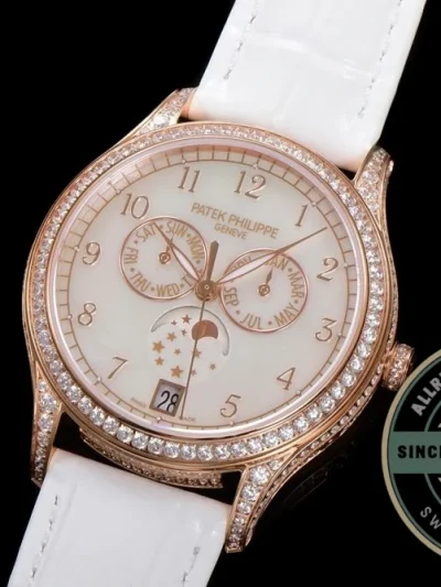 Replica Complications 4948R-001 Patek Philippe ANNUAL CALENDAR, MOON PHASES. 38 mm, Rose gold - Premium Super Clone Watch