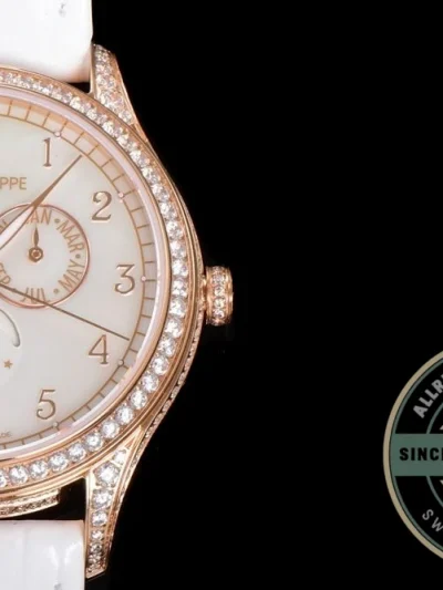 Replica Complications 4948R-001 Patek Philippe ANNUAL CALENDAR, MOON PHASES. 38 mm, Rose gold - Affordable Super Clone Watch