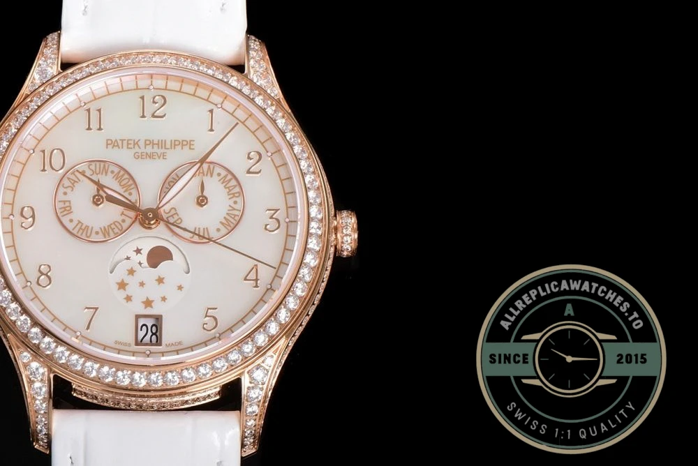 Replica Complications 4948R-001 Patek Philippe ANNUAL CALENDAR, MOON PHASES. 38 mm, Rose gold - Affordable Super Clone Watch