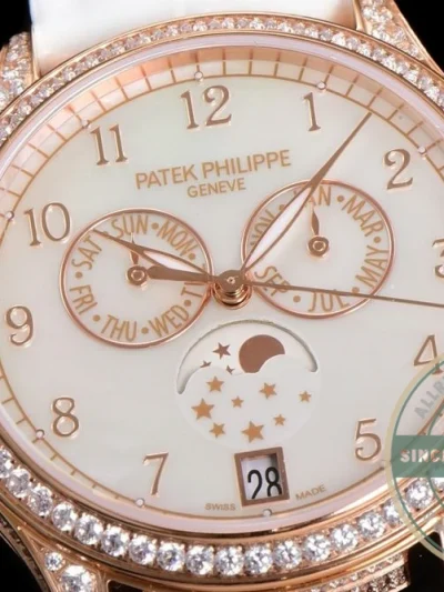 Replica Complications 4948R-001 Patek Philippe ANNUAL CALENDAR, MOON PHASES. 38 mm, Rose gold - Swiss Movement Replica Watch