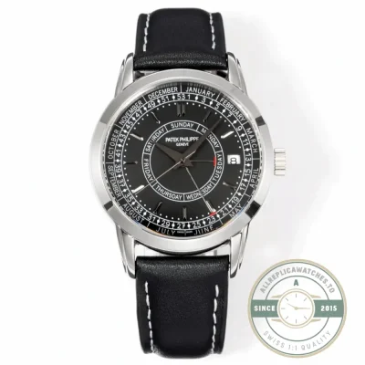 Replica Complications 5212A-001 Patek Philippe CALATRAVA WEEKLY CALENDAR. 40 mm, Black Dial - Budget Luxury Replica Watch