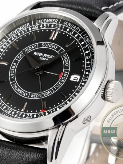 Replica Complications 5212A-001 Patek Philippe CALATRAVA WEEKLY CALENDAR. 40 mm, Black Dial - Factory Super Clone Watch