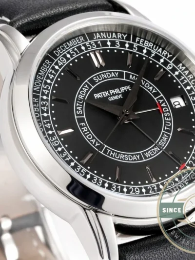 Replica Complications 5212A-001 Patek Philippe CALATRAVA WEEKLY CALENDAR. 40 mm, Black Dial - High-Grade Replica Watch