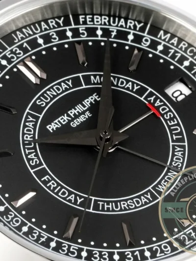 Replica Complications 5212A-001 Patek Philippe CALATRAVA WEEKLY CALENDAR. 40 mm, Black Dial - Top-Tier Swiss Replica Watch