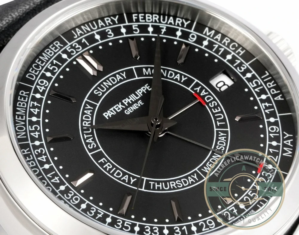 Replica Complications 5212A-001 Patek Philippe CALATRAVA WEEKLY CALENDAR. 40 mm, Black Dial - Top-Tier Swiss Replica Watch