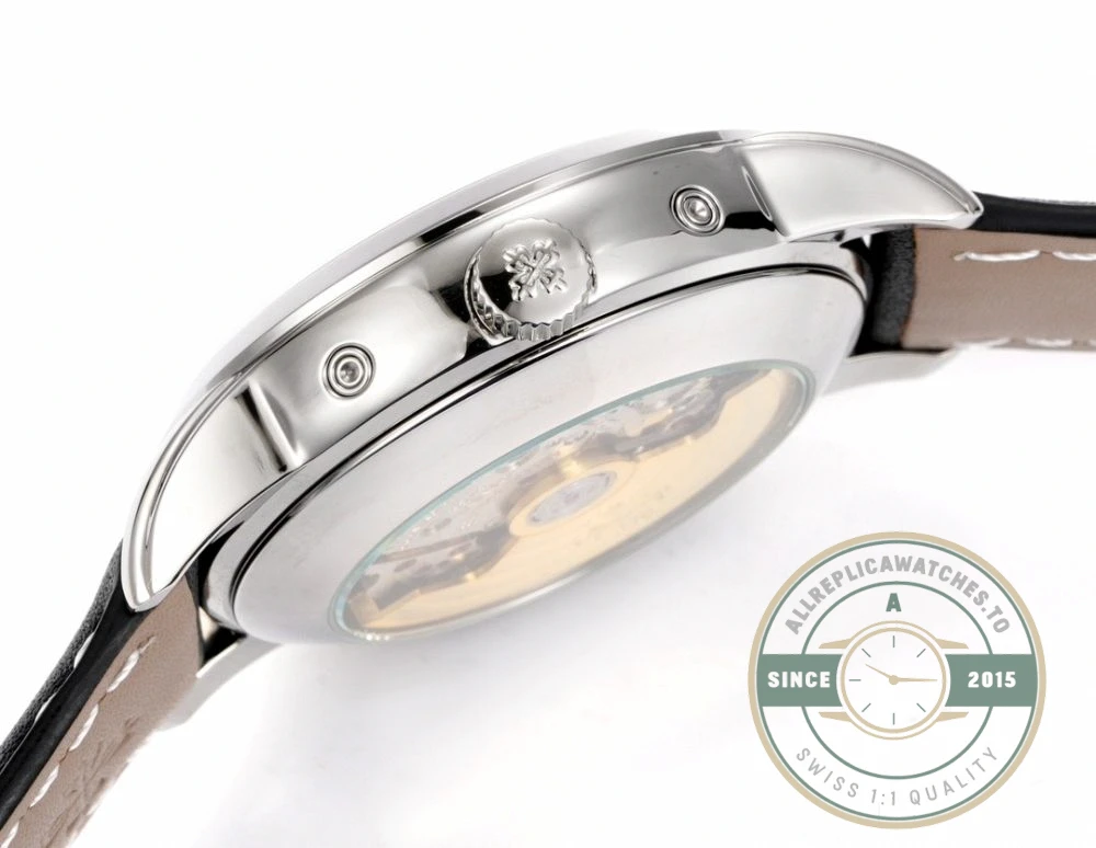 Replica Complications 5212A-001 Patek Philippe CALATRAVA WEEKLY CALENDAR. 40 mm, Black Dial - High-Grade Replica Watch