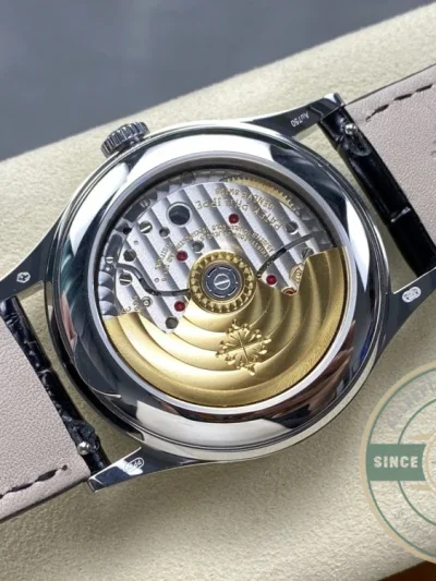 Replica Complications 5396G-011 Patek Philippe ANNUAL CALENDAR, MOON PHASES. 38.5 mm, White Gold, White Dial - Top-Tier Swiss Replica Watch