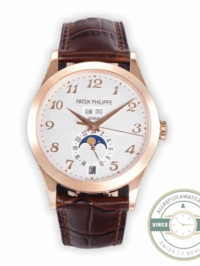 Replica Complications 5396R-012 Patek Philippe ANNUAL CALENDAR, MOON PHASES. 38.5 mm, Rose Gold - Top-Tier Swiss Replica Watch
