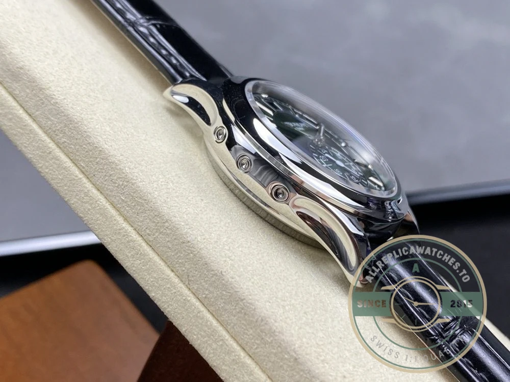 Replica Complications 5905R-001 Patek Philippe Annual Calendar Chronograph 42 mm, White Gold, Green Dial - Swiss Movement Replica Watch