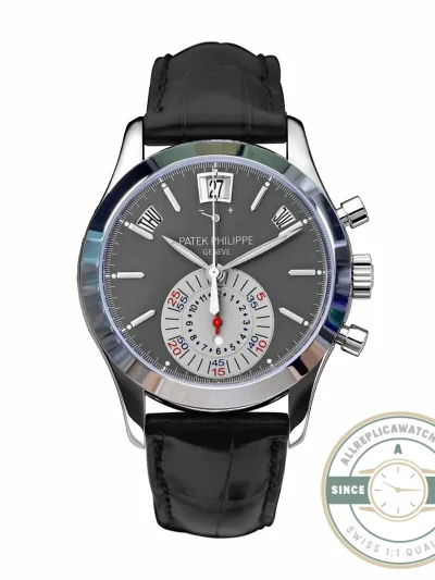 Replica Complications 5960R-012 Patek Philippe Annual Calendar Chronograph 40 mm, White Gold, Grey Dial - High-Grade Replica Watch