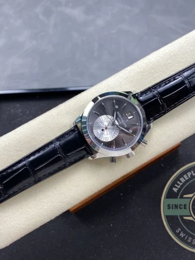 Replica Complications 5960R-012 Patek Philippe Annual Calendar Chronograph 40 mm, White Gold, Grey Dial - Top-Tier Swiss Replica Watch