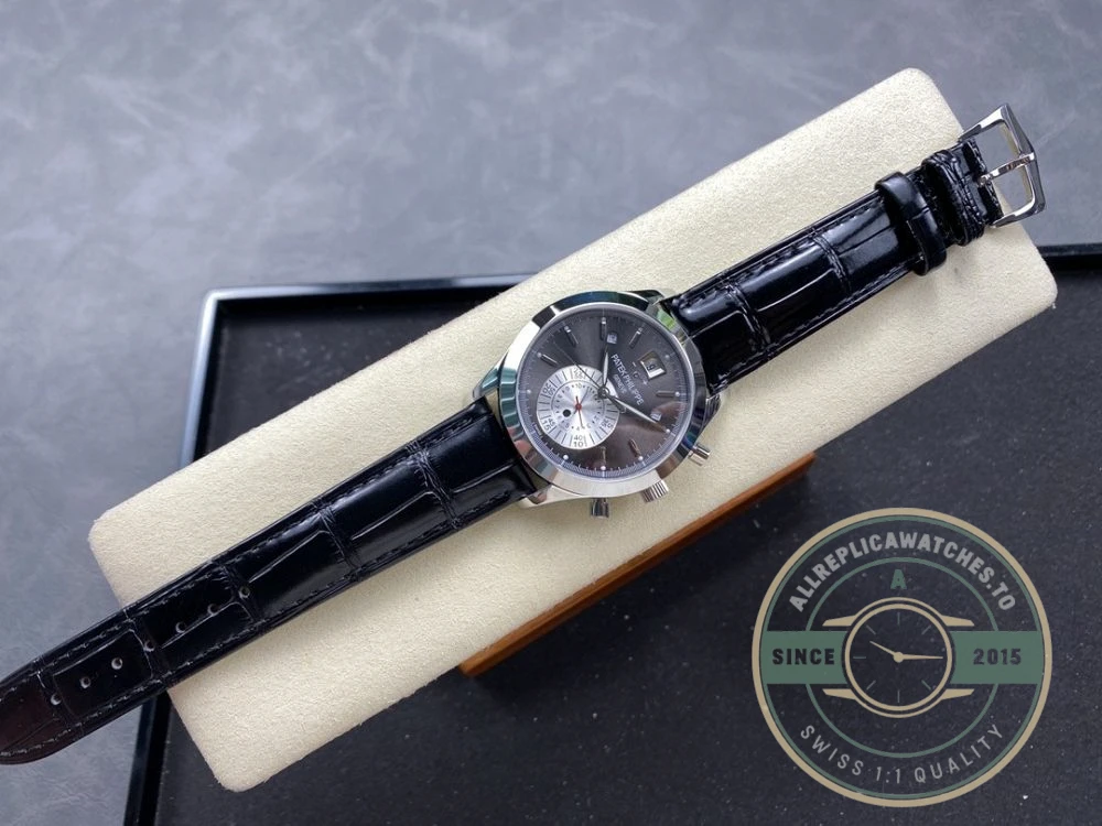 Replica Complications 5960R-012 Patek Philippe Annual Calendar Chronograph 40 mm, White Gold, Grey Dial - Factory Super Clone Watch