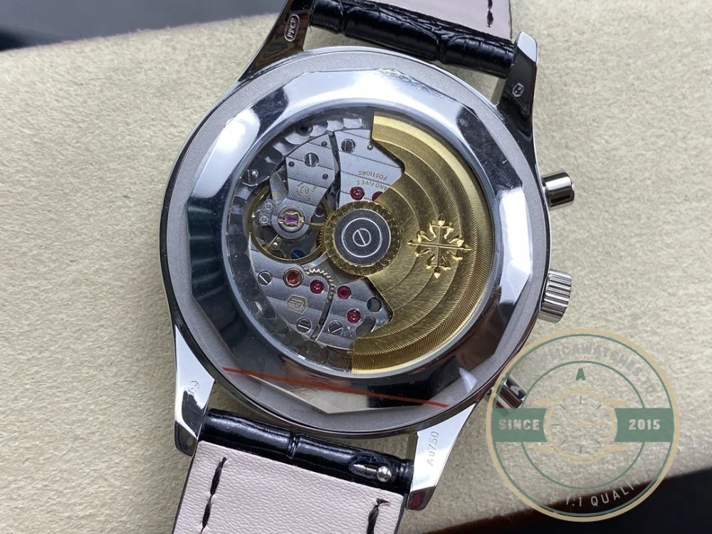 Replica Complications 5960R-012 Patek Philippe Annual Calendar Chronograph 40 mm, White Gold, Grey Dial - High-Grade Replica Watch