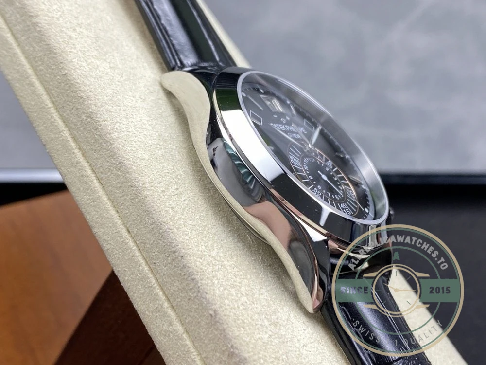 Replica Complications 5960R-012 Patek Philippe Annual Calendar Chronograph 40 mm, WhiteGold, Black Dial - Factory Super Clone Watch