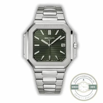 Replica Cubitus 5821/1A Patek Philippe 45 mm Green Dial - High-Grade Replica Watch
