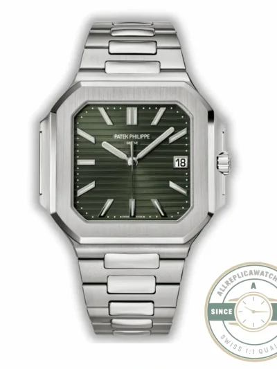 Replica Cubitus 5821/1A Patek Philippe 45 mm Green Dial - High-Grade Replica Watch