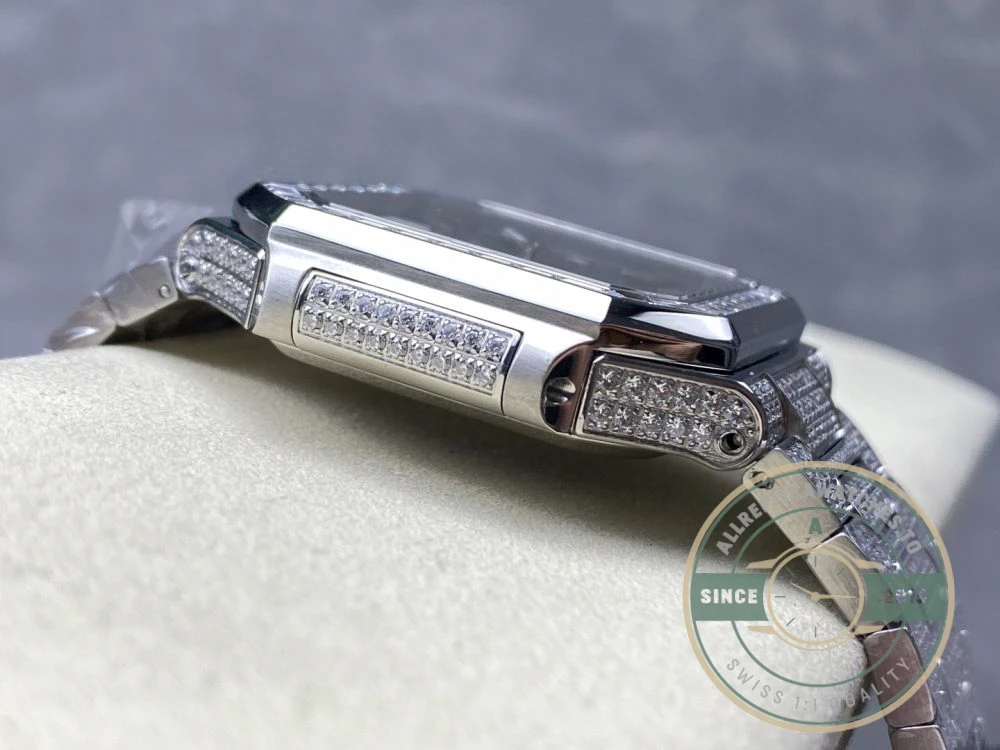 Replica Cubitus 5821/1AR Patek Philippe 45 mm Green Dial, Diamond - Swiss-Made Clone Watch