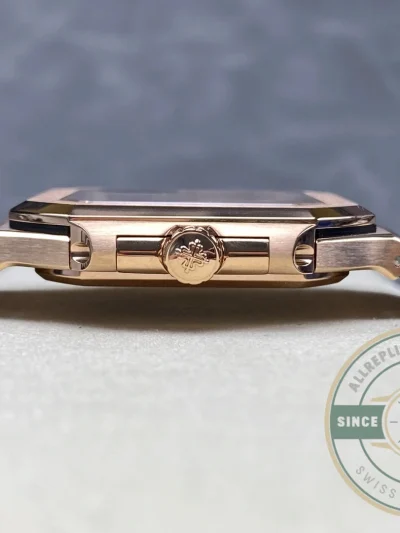Replica Cubitus 5821 Patek Philippe 45 mm Rose Gold Brown Ombre Dial - High-Grade Replica Watch