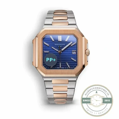 Replica Cubitus 5821 Patek Philippe 45 mm Steel Rose Gold - Swiss-Made Clone Watch
