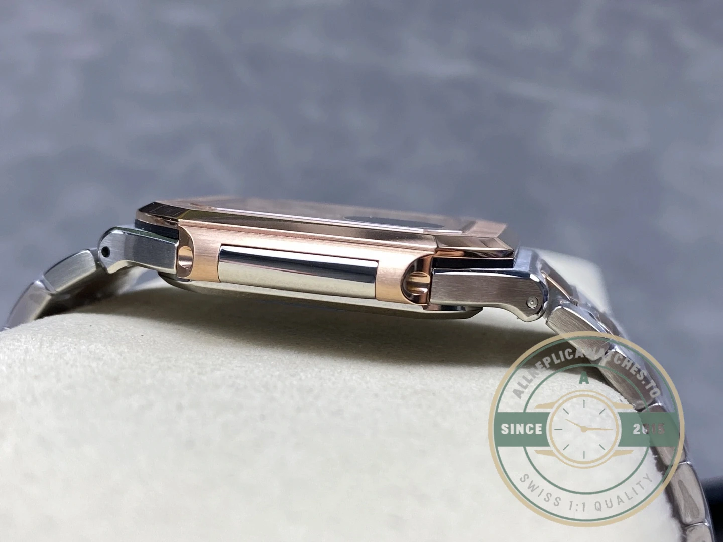 Replica Cubitus 5821 Patek Philippe 45 mm Steel Rose Gold - High-Grade Replica Watch