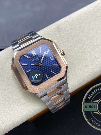 Replica Cubitus 5821 Patek Philippe 45 mm Steel Rose Gold - Affordable Super Clone Watch