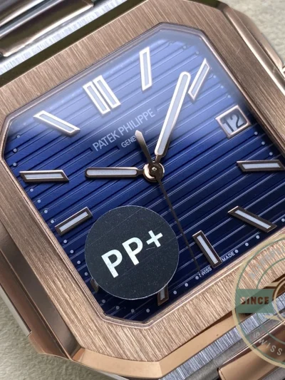 Replica Cubitus 5821 Patek Philippe 45 mm Steel Rose Gold - Factory Super Clone Watch