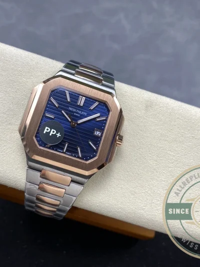 Replica Cubitus 5821 Patek Philippe 45 mm Steel Rose Gold - Affordable Super Clone Watch